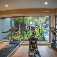 Отель Prana Resort Samui фитнесс-зал