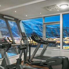 Radisson Blu Polar Hotel Spitsbergen Тромсе фитнесс-зал