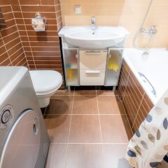 Апартаменты Metro Lyublino Apartments Москва ванная