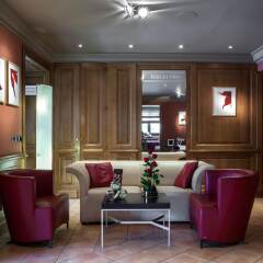 Отель Baud Hôtel Restaurant гостиничный бар