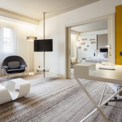 Отель Madrid Marriott Auditorium & Conference Center Мадрид комната для гостей фото 2