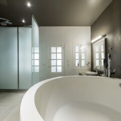 Отель Amoudi Villas ванная фото 2