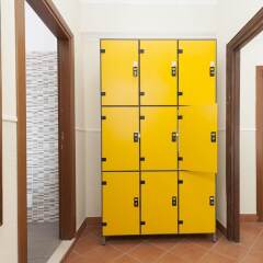 Отель Des Artistes Budget Rooms сейф в номере
