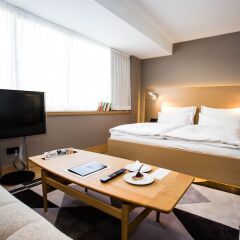 Отель The Guesthouse Vienna Австрия, Вена - отзывы, цены и фото номеров - забронировать отель The Guesthouse Vienna онлайн комната для гостей фото 9