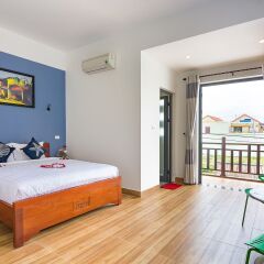 Отель Fishing Village An Bang Homestay Hoi An комната для гостей фото 4