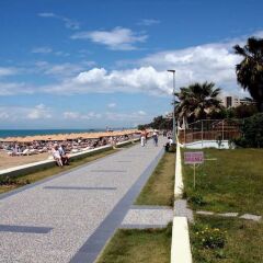 Отель Side Hera Hotels пляж фото 2