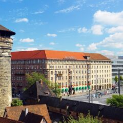 Отель Le Méridien Grand Hotel Nürnberg Германия, Нюрнберг - 1 отзыв об отеле, цены и фото номеров - забронировать отель Le Méridien Grand Hotel Nürnberg онлайн балкон