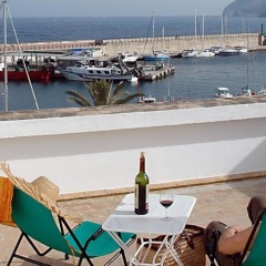 Отель Hostal Cala Ratjada пляж фото 2