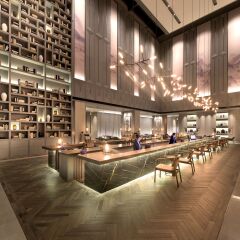 Отель Novotel Shanghai Clover интерьер отеля