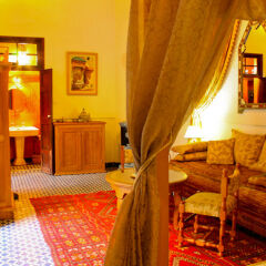 Отель Riad Louna Марокко, Фес - отзывы, цены и фото номеров - забронировать отель Riad Louna онлайн комната для гостей фото 2