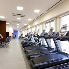 Отель Hilton Fukuoka Sea Hawk Фукуока фитнесс-зал