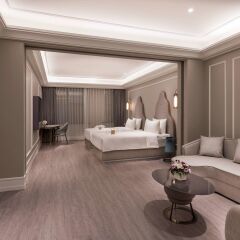 Отель Mercure Shanghai Yu Garden Китай, Шанхай - 1 отзыв об отеле, цены и фото номеров - забронировать отель Mercure Shanghai Yu Garden онлайн комната для гостей фото 5