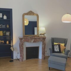 Апартаменты Apartment With 2 Bedrooms in Boulogne-billancourt, With Furnished Terrace and Wifi Булонь-Бийанкур интерьер отеля