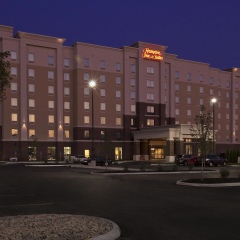 Отель Hampton Inn & Suites Columbus/University Area США, Колумбус - отзывы, цены и фото номеров - забронировать отель Hampton Inn & Suites Columbus/University Area онлайн вид на фасад