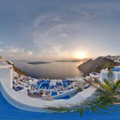 Отель Kafieris Apartments on the cliff Греция, Остров Санторини - 1 отзыв об отеле, цены и фото номеров - забронировать отель Kafieris Apartments on the cliff онлайн бассейн