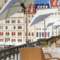 Отель Steigenberger Hotel de Saxe Германия, Дрезден - отзывы, цены и фото номеров - забронировать отель Steigenberger Hotel de Saxe онлайн балкон