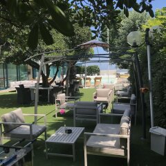Hotel Aristeo Римини приотельная территория