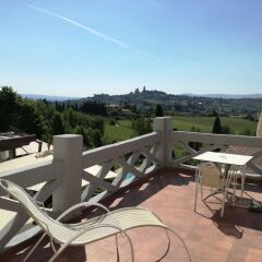 Отель Villa Ducci Италия, Сан-Джиминьяно - отзывы, цены и фото номеров - забронировать отель Villa Ducci онлайн балкон