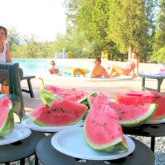 Отель Agriturismo Martignana Alta Эмполи приотельная территория