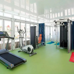 Отель Apartamentos HSM Lago Park фитнесс-зал фото 2