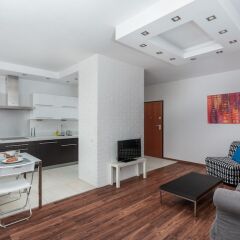 Отель Chill Apartments Warsaw Center Польша, Варшава - отзывы, цены и фото номеров - забронировать отель Chill Apartments Warsaw Center онлайн комната для гостей фото 4