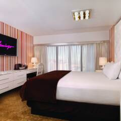 Отель Flamingo Las Vegas - Hotel & Casino США, Лас-Вегас - 11 отзывов об отеле, цены и фото номеров - забронировать отель Flamingo Las Vegas - Hotel & Casino онлайн комната для гостей фото 4
