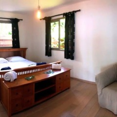 Отель Villa Vahineria 9pax Французская Полинезия, Пунаауиа - отзывы, цены и фото номеров - забронировать отель Villa Vahineria 9pax онлайн комната для гостей фото 2