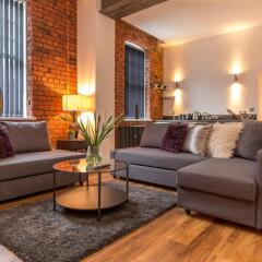 Апартаменты Manchester Arena Apartments комната для гостей фото 2