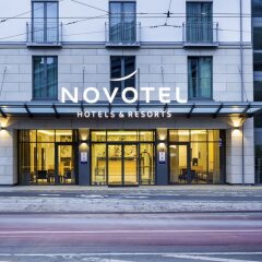 Отель Novotel Nurnberg Centre Ville Нюрнберг вид на фасад