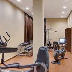 Отель Courtyard by Marriott Munich City East Мюнхен фитнесс-зал фото 4