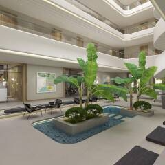 Orka Nergis Beach Hotel интерьер отеля