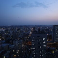 Отель Apa Hotel&Resort<Yokohama Bay Tower> Япония, Йокогама - отзывы, цены и фото номеров - забронировать отель Apa Hotel&Resort<Yokohama Bay Tower> онлайн балкон