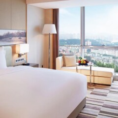 Отель Langham Place Xiamen балкон