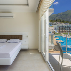 Апартаменты Orka Village Apartments Олудениз балкон