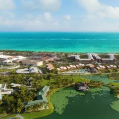Отель Family Club at Barcelo Bavaro Palace Deluxe пляж