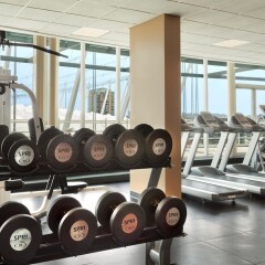 Отель Hampton Inn and Suites by Hilton, Downtown Vancouver Канада, Ванкувер - отзывы, цены и фото номеров - забронировать отель Hampton Inn and Suites by Hilton, Downtown Vancouver онлайн фитнесс-зал фото 4