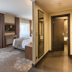 Гостиница DoubleTree by Hilton Tyumen в Тюмени - забронировать гостиницу DoubleTree by Hilton Tyumen, цены и фото номеров Тюмень комната для гостей фото 2