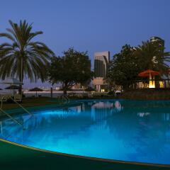 Отель Le Meridien Abu Dhabi Абу-Даби бассейн фото 2