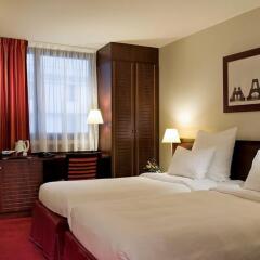 Отель Hôtel Concorde Montparnasse 4* Классический номер с различными типами кроватей фото 14