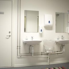 Отель Globalhagen Hostel Дания, Копенгаген - отзывы, цены и фото номеров - забронировать отель Globalhagen Hostel онлайн ванная