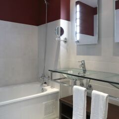 Отель & Spa Villa Olímpic@ Suites Испания, Барселона - 3 отзыва об отеле, цены и фото номеров - забронировать отель & Spa Villa Olímpic@ Suites онлайн ванная