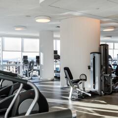 Отель Luxy on The Hudson фитнесс-зал