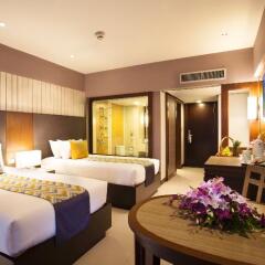 Patong Merlin Hotel 4* Стандартный номер с различными типами кроватей фото 8