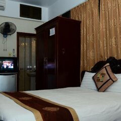 Отель Hanoi Lucky Guesthouse Ханой сейф в номере