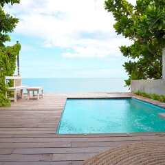 Отель Two Pieces Resort Pranburi бассейн
