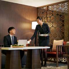 Orchard Rendezvous Hotel by Far East Hospitality Сингапур интерьер отеля