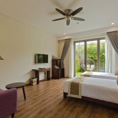 Отель Silk Sense Hoi An River Resort комната для гостей фото 4