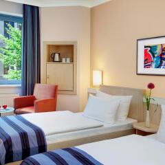 Отель IntercityHotel Nürnberg 3* Номер Бизнес с 2 отдельными кроватями