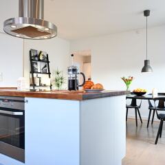 Апартаменты Super Cozy 3-bedroom Duplex Apartment in Frederiksberg Close to Copenhagen Zoo Фредериксберг фото 12