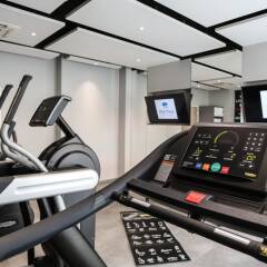Отель Park Plaza Berlin Kudamm Германия, Берлин - 1 отзыв об отеле, цены и фото номеров - забронировать отель Park Plaza Berlin Kudamm онлайн фитнесс-зал